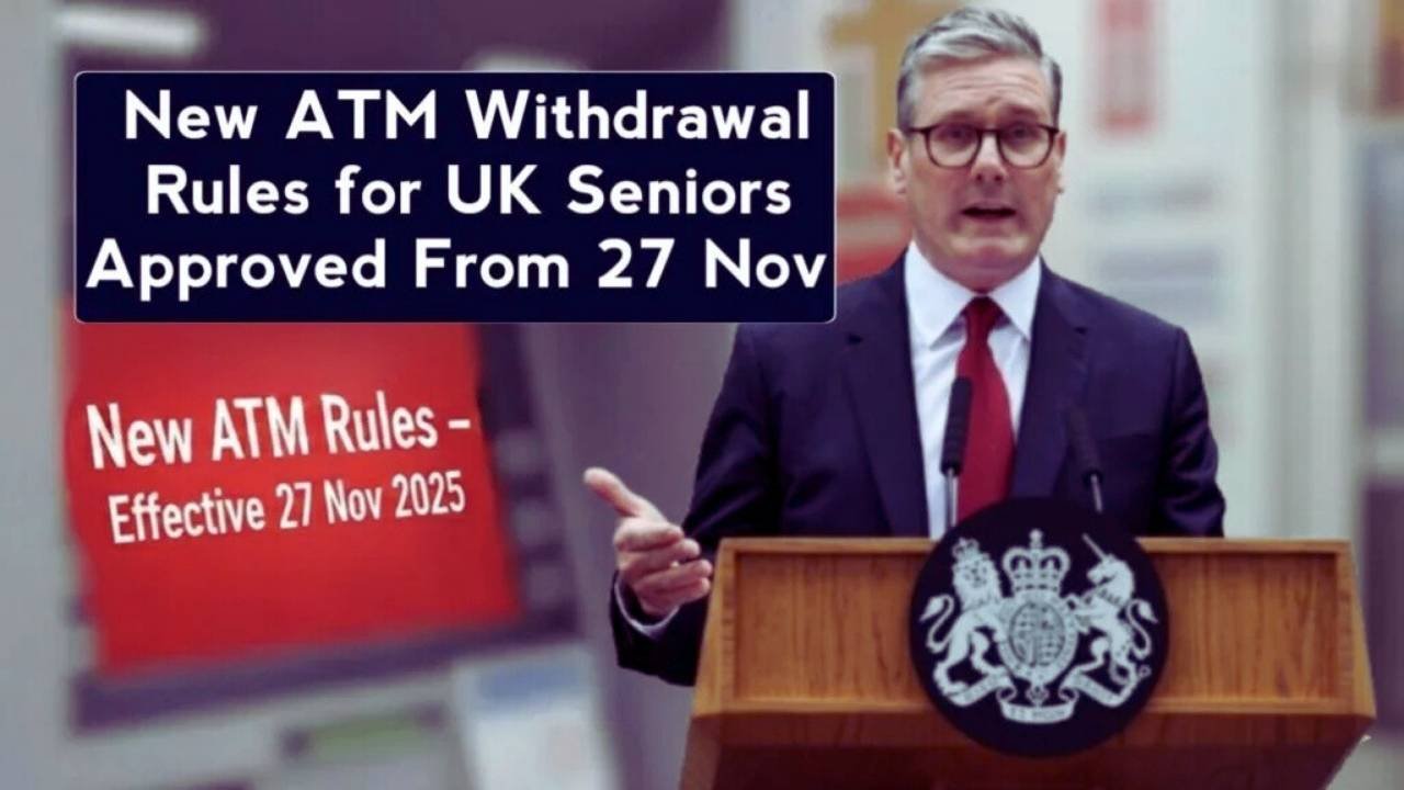 New ATM Withdrawal Rules for UK Seniors Approved