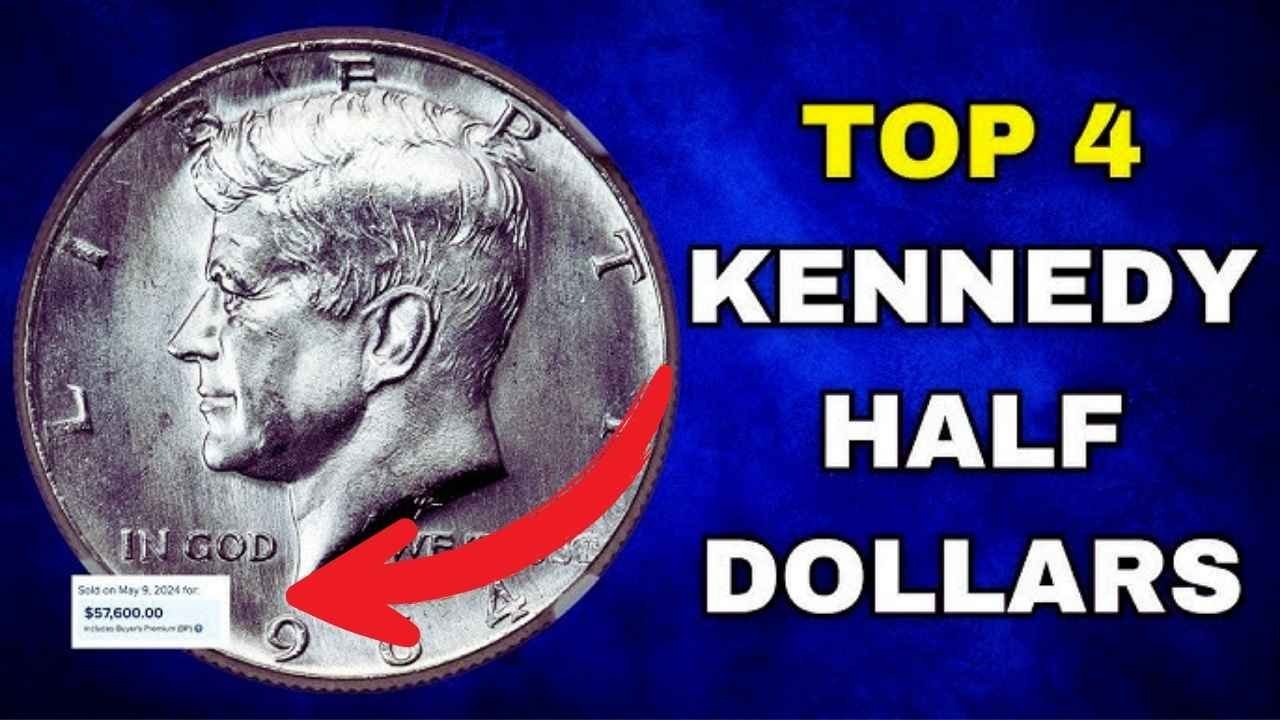 Top 4 Most Valuable Liberty Kennedy Half Dollars