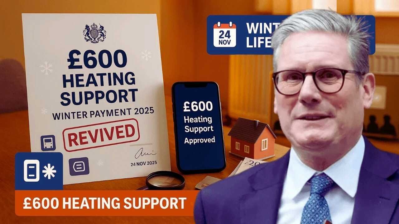 UK £600 Heating Support Starts 24 Nov 2025